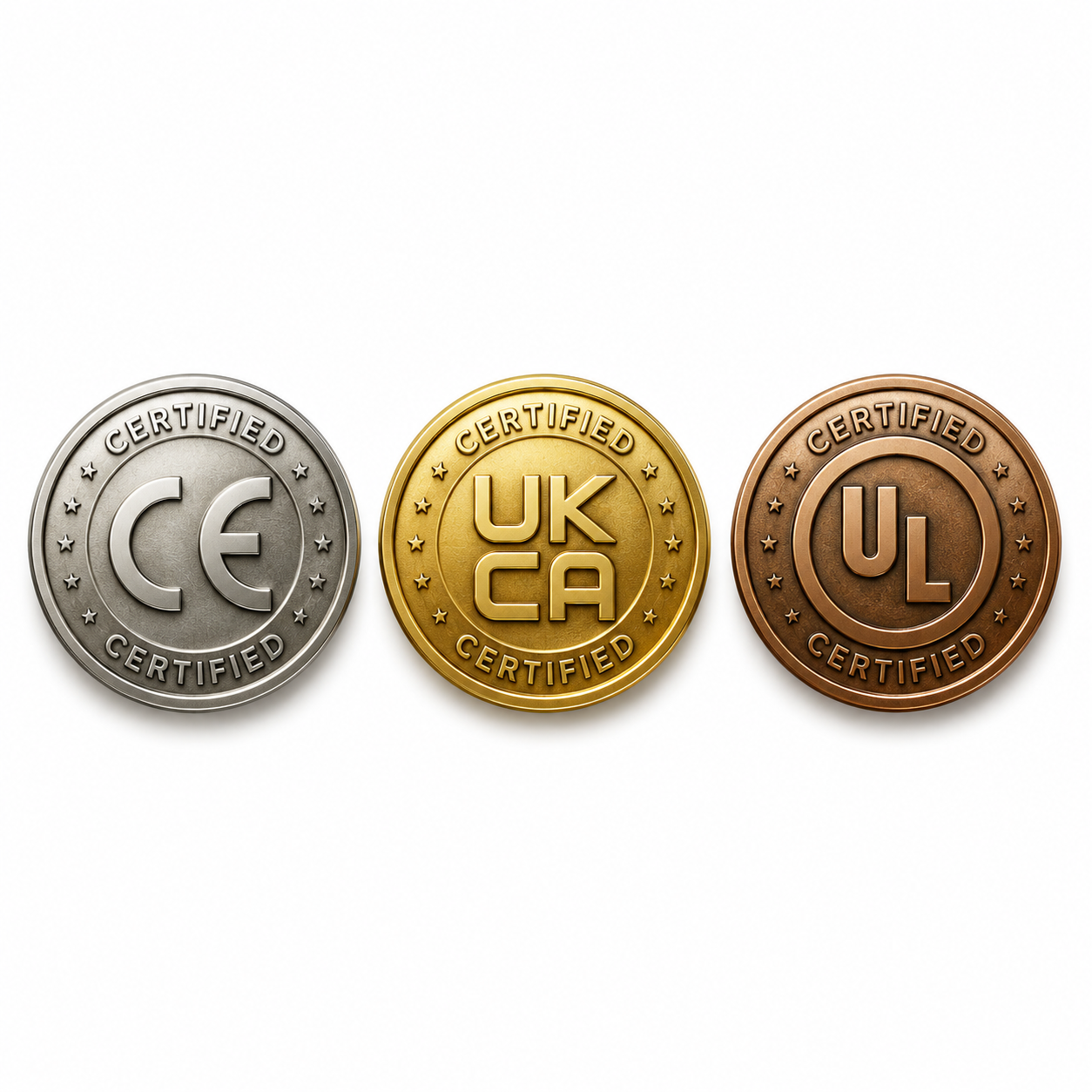 CE / UKCA / UL